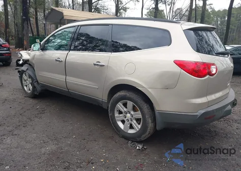 2010 Chevrolet Traverse Lt z USA, uszkodzony, nr VIN 1GNLRFEDXAJ214207